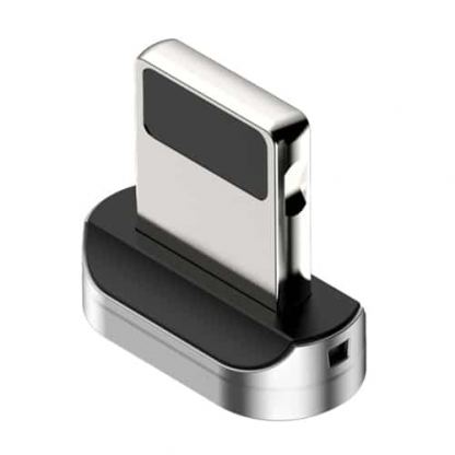 Магнитен накрайник (за магнитен кабел Zinc Magnetic) с Lightning конектор - Baseus Zinc Magnetic Adapter (CALXC-E) (сребрист)