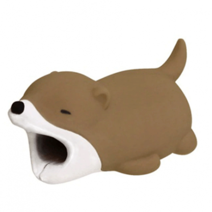 Артистичен аксесоар, предпазващ вашия Lightning кабел - Cable Bite Protection (видра)