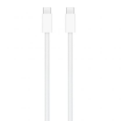 Оригинален захранващ кабел с въжена оплетка за MacBook, iPad, iPhone и устройства с USB-C (200 см) - Apple USB-C Woven Charge Cable 240W (ритейл опаковка)