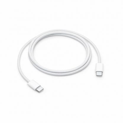 Оригинален захранващ кабел с въжена оплетка за MacBook, iPad Pro и устройства с USB-C (100 см) - Apple USB-C Woven Charge Cable 60W (bulk)