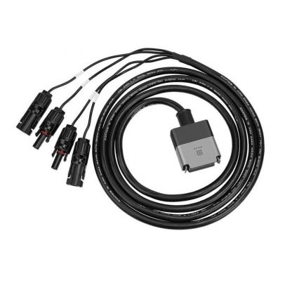Свързващ кабел за EcoFlow Microinverter към соларен панел - EcoFlow BKW Solar Cable 2m (черен)