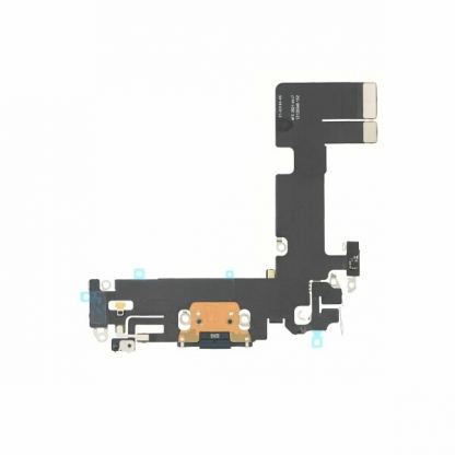 Лентов кабел с Lightning конектора и долните микрофони за iPhone 13 - OEM iPhone 13 System Connector and Flex Cable (черен)