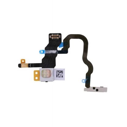 Лентов кабел за on/off бутона, горен микрофон и светкавица за iPhone XS - OEM Power Button Flex Cable