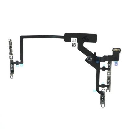 Резервен лентов кабел за on/off бутона, бутони за звука и вибрацията за iPhone 14 Pro Max - OEM Power Button Flex Cable