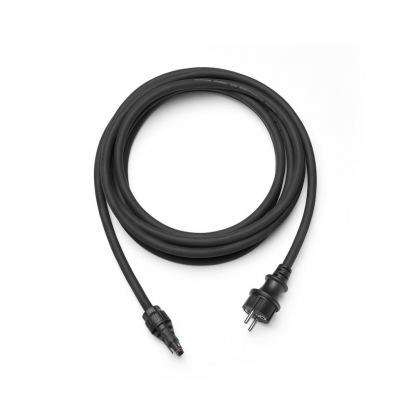 Свързващ кабел за EcoFlow Stream Microinverter (2025) към ел. мрежата - EcoFlow Stream BKW to AC Cable 15m (черен)