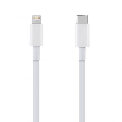 USB-C към Lightning кабел за Apple устройства с Lightning порт - OBALME Fast Charge USB-C to Lightning Cable 20W (100 см) (бял)