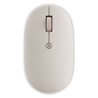 Безжична блутут мишка за PC и Mac - Satechi OntheGo Bluetooth Mouse (бежов)