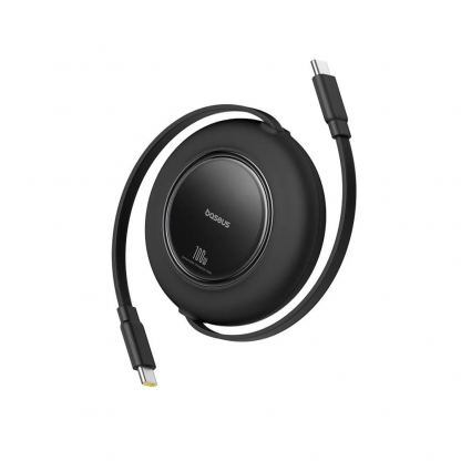 Разтягащ се USB-C към USB-C кабел - Baseus Free2Pull Retractable USB-C to USB-C Cable 100W (черен) (200 см)