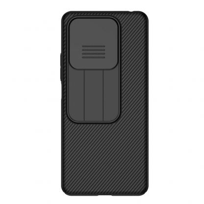 Хибриден удароустойчив кейс за Xiaomi Redmi Note 14 5G - Nillkin Super Frosted Shield Pro Case (черен) 
