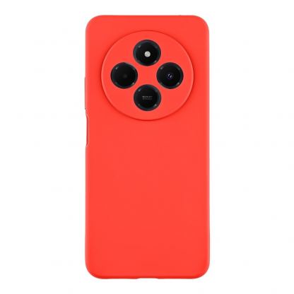 Силиконов калъф за Xiaomi Redmi 14C, Xiaomi Redmi A4 5G, Poco C75 - Tactical Velvet Smoothie Cover (червен)