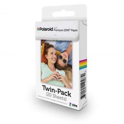Polaroid Premium Zink Photo Paper - фотохартия Zink 2x3 инача (20 пакета)