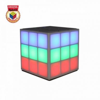 Rubiks Bluetooth LED Speaker - безжичен Bluetooth спийкър с LED визуализация за мобилни устройства