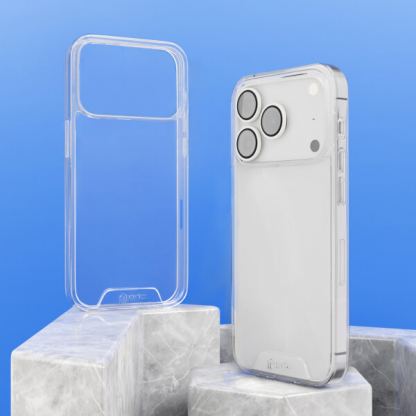 Хибриден кейс с най-висока степен на защита зa iPhone 17 Pro Max - Prio Protective Hybrid Case (прозрачен)