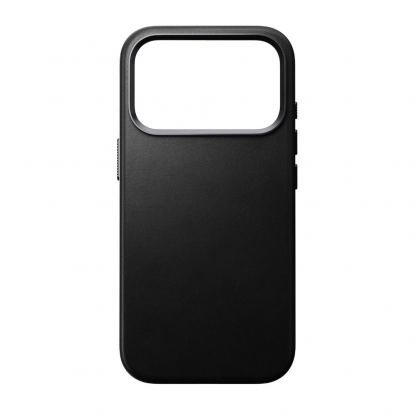 Кожен (естествена кожа) кейс с MagSafe за iPhone 17 Pro - Nomad Traditional Leather MagSafe Case (черен)