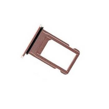 Apple iPhone Sim Tray - оригинална резервна поставка за сим картата на iPhone 8, iPhone 8 Plus (розово злато)