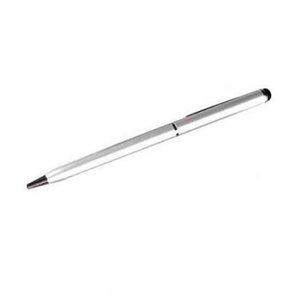 Universal Stylus Pen - тъч писалка за капацитивни дисплеи и химикал (сребрист)