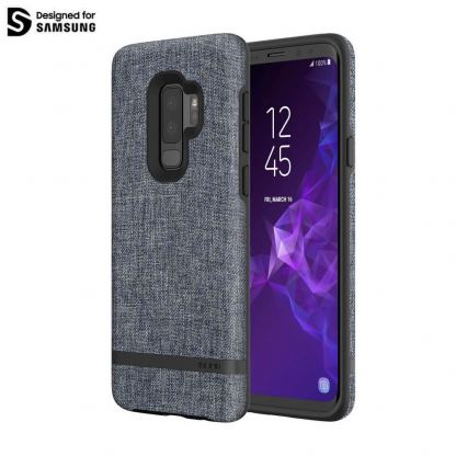 Incipio Carnaby Case Design Series - дизайнерски удароустойчив кейс за Samsung Galaxy S9 Plus (син)