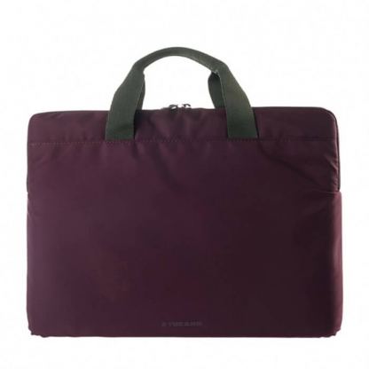 Tucano Minilux Sleeve - чанта за MacBook и преносими компютри от 13.3 до 14 инча (бордо)