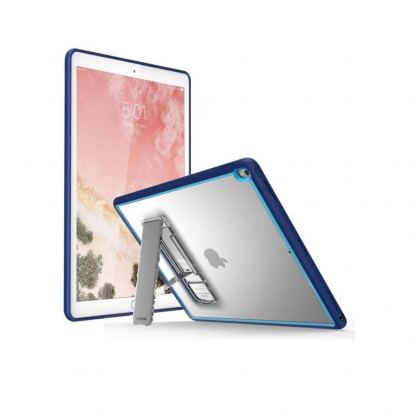 i-Blason Halo Slim Case - хибриден кейс за iPad Pro 12.9 (2015), iPad Pro 12.9 (2017) (син-прозрачен)