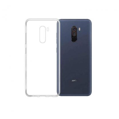 4smarts Soft Cover Invisible Slim - тънък силиконов кейс за Xiaomi Pocophone F1 (прозрачен)