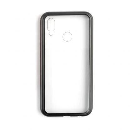 4smarts Magnet Cover ALO-X - алуминиев магнитен кейс за Huawei P20 Lite (черен) 