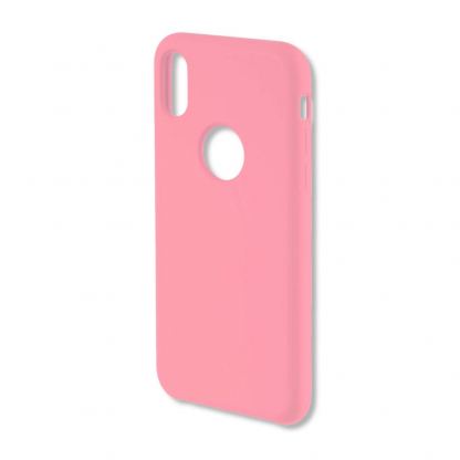 4smarts Cupertino Silicone Case - тънък силиконов (TPU) калъф за Huawei P20 Lite (розов)