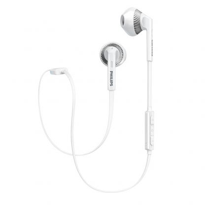 Philips MyJam SHB5250WT In-Ear Bluetooth Earphones - безжични спортни блутут слушалки за мобилни устройства (бял)