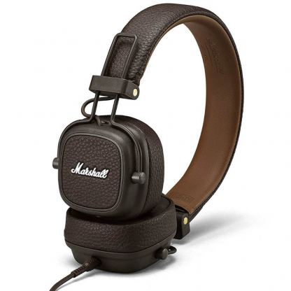 Marshall Major III - слушалки с микрофон за смартфони и мобилни устройства (кафяв)
