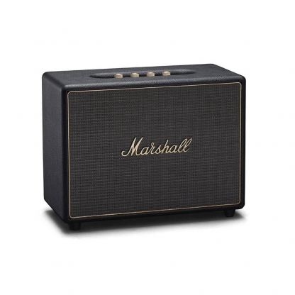 Marshall Woburn Wi-Fi Multi-Room - безжичен аудиофилски спийкър с Bluetooth и 3.5 mm изход (черен)
