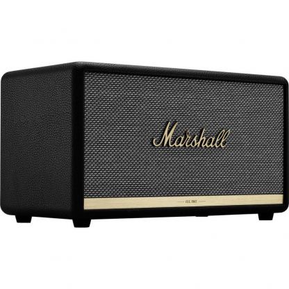 Marshall Stanmore II - безжичен аудиофилски спийкър за мобилни устройства с Bluetooth и 3.5 mm изход (черен)