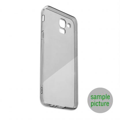 4smarts Soft Cover Invisible Slim - тънък силиконов кейс за iPhone XS, iPhone X (черен)