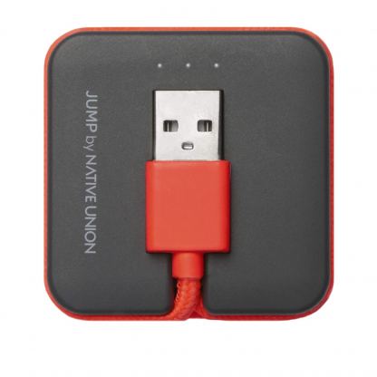 Native Union Jump Cable - джобна външна батерия 800mAh с Lightning кабел (оранжев)