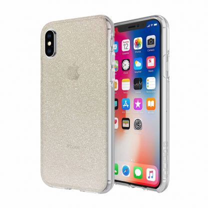 Incipio Classic Design Series Case - дизайнерски поликарбонатов кейс за iPhone XS, iPhone X (златист)