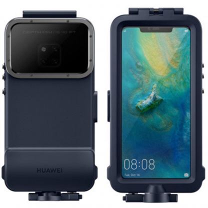 Huawei Mate 20 Pro Waterproof Case - оригинален водоустойчив кейс за Mate 20 Pro (син)