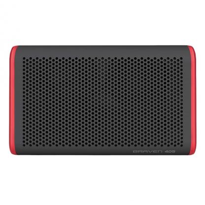 Braven B405GR Active Series Bluetooth Speaker - безжичен Bluetooth спийкър със спийкърфон за мобилни устройства (сив-червен)