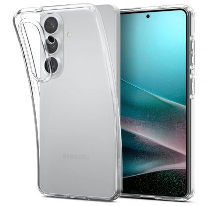 Тънък силиконов (TPU) калъф за Samsung Galaxy S26 Plus - Spigen Liquid Crystal Case (прозрачен)