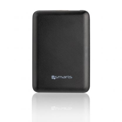 4smarts Power Bank VoltHub Go 10000 mAh - външна батерия с 2 USB изхода (черен)