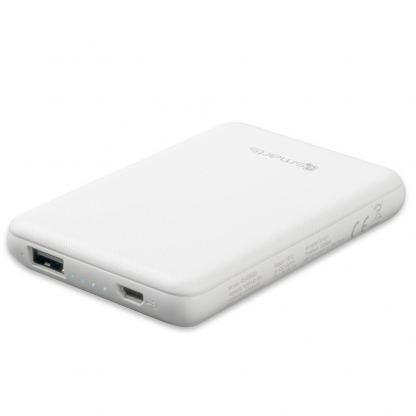 4smarts Power Bank VoltHub Go 5000 mAh - външна батерия с USB изход (бял)
