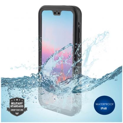 4smarts Rugged Case Active Pro STARK - ударо и водоустойчив калъф за Huawei P20 (черен)