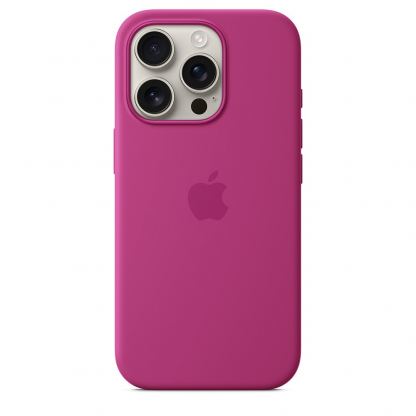 Оригинален силиконов кейс за iPhone 16 Pro Max с MagSafe - Apple iPhone Silicone Case with MagSafe (розов)