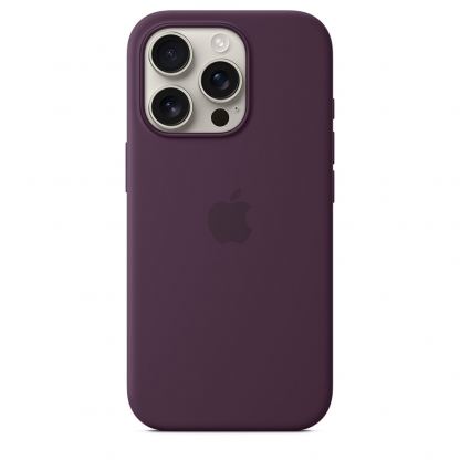 Оригинален силиконов кейс за iPhone 16 Pro с MagSafe (лилав)  - Apple iPhone Silicone Case with MagSafe