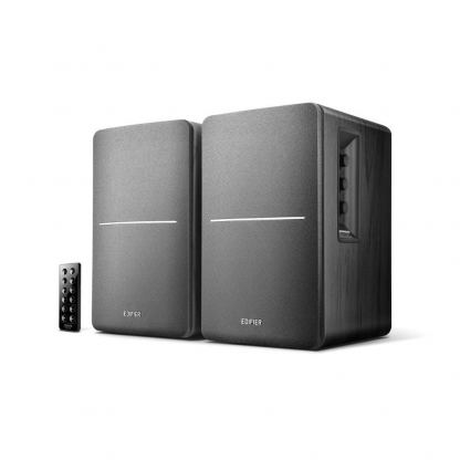 Edifier R1280DB Powered Bluetooth Bookshelf Speakers - 2.0 безжична аудио система (черен)