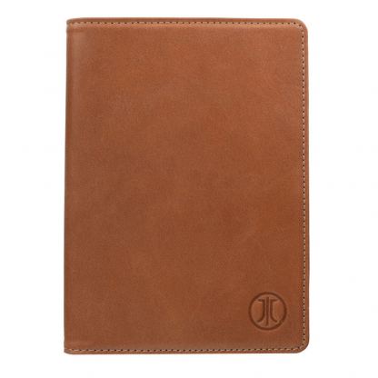 JT Berlin Leather Passport Wallet Tegel - елегантен кожен портфейл (кафяв)