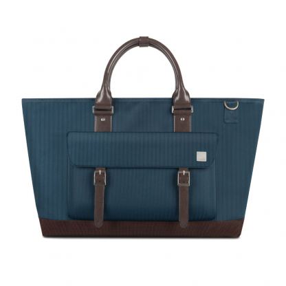 Moshi Costa - стилна чанта за MacBook Pro 15 и лаптопи до 15 ин. (тъмносин)