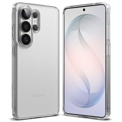 Хибриден кейс с висока степен на защита за Samsung Galaxy S26 Ultra - Ringke Fusion Case (прозрачен-мат)