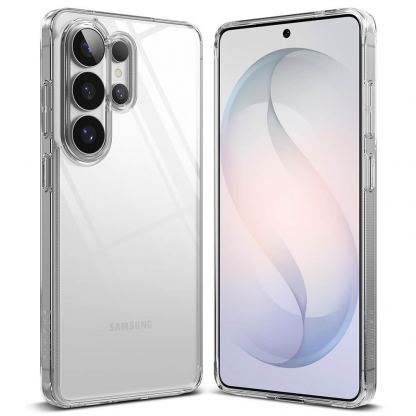 Хибриден кейс с висока степен на защита за Samsung Galaxy S26 Ultra - Ringke Fusion Case (прозрачен)