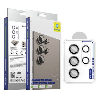 Предпазни стъклени лещи за камерата на Samsung Galaxy S26 Ultra - Blueo Camera Lens Protector (сребрист)