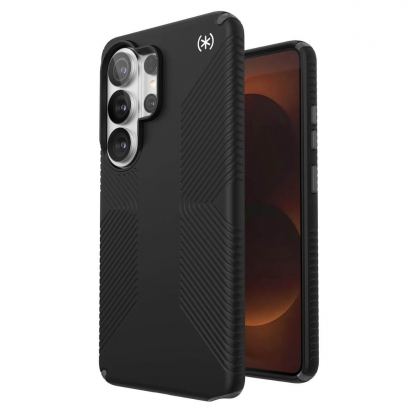 Удароустойчив хибриден кейс с Magsafe за Samsung Galaxy S26 Ultra, Samsung Galaxy S25 Ultra - Speck Presidio 2 Grip MagSafe Case (черен)