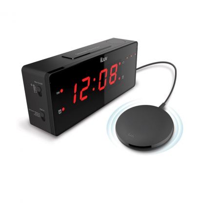 iLuv TimeShaker Wow - LED часовник с аларма и вибриращо устройство за събуждане