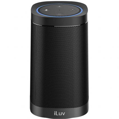 iLuv Aud Dock Portable Speaker for the 2nd Generation Amazon Echo Dot - докинг система със спйкър за Amazon Echo Dot 2 (черен)